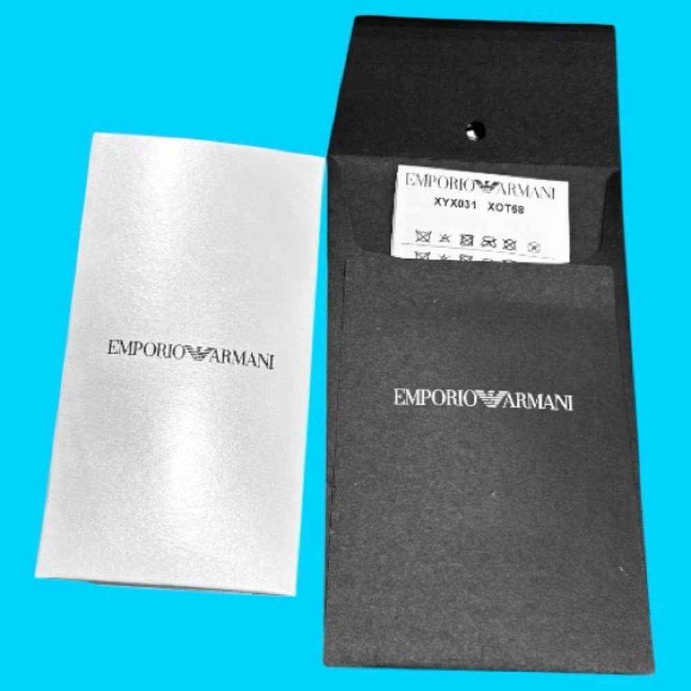 4 items Emporio Armani Box Empty EA Shoes Storage Replacement Gift - Picture 4 of 5